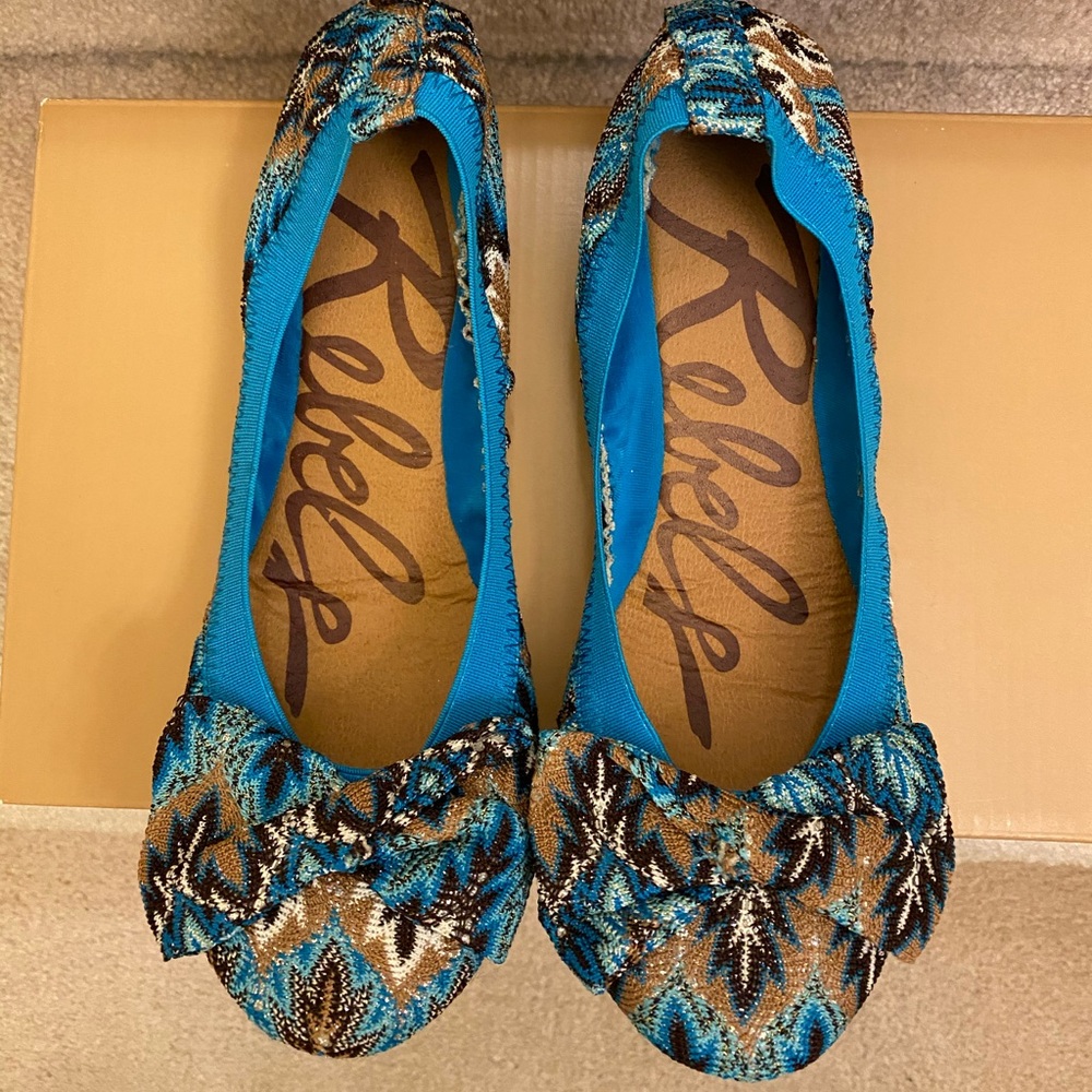 Rebels Pixie style flat shoes